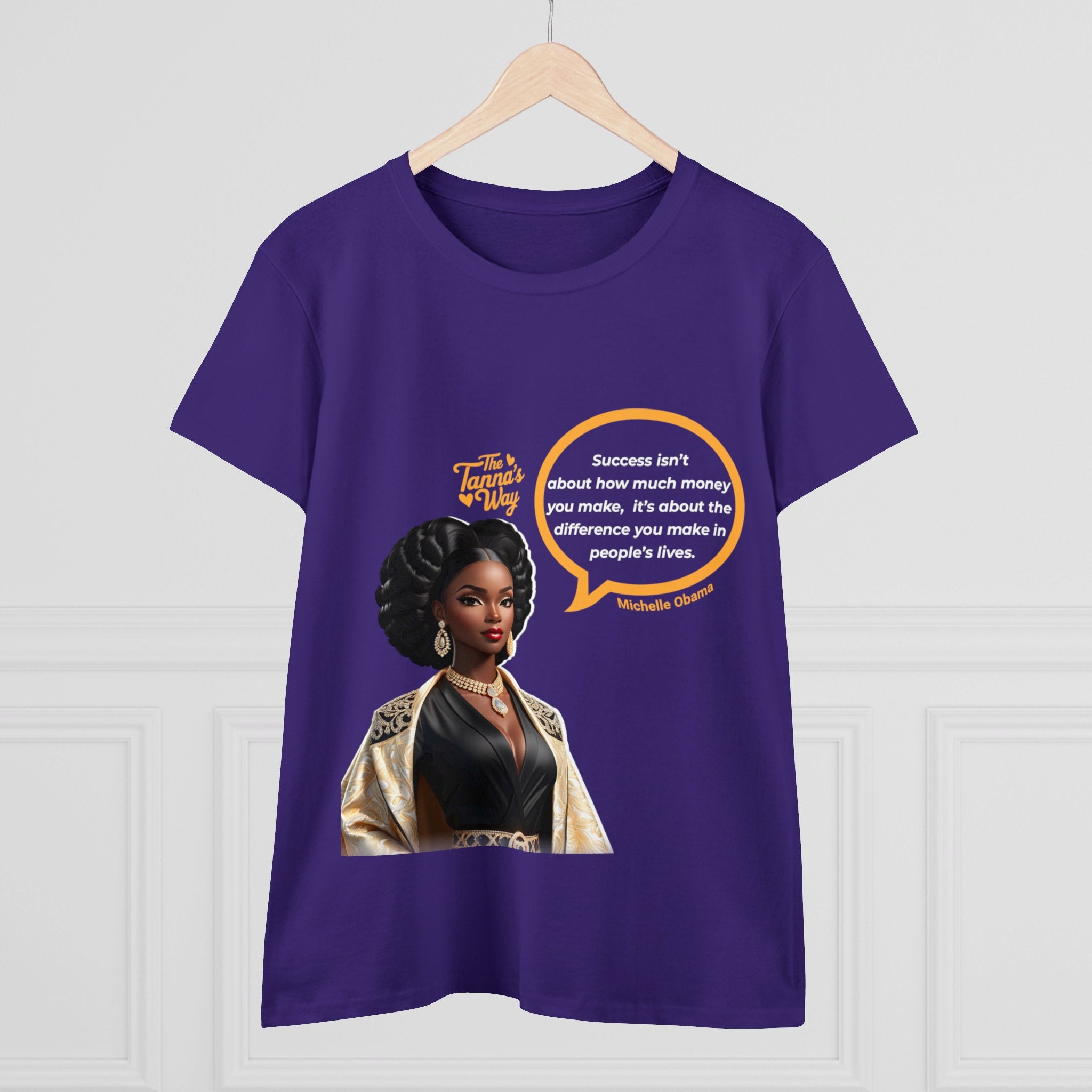 Michelle Obama | Women's Midweight Cotton Tee